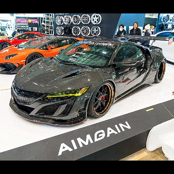 AIMGAIN  Modif Body Honda NSX Ini Menjadi Lebih Gahar