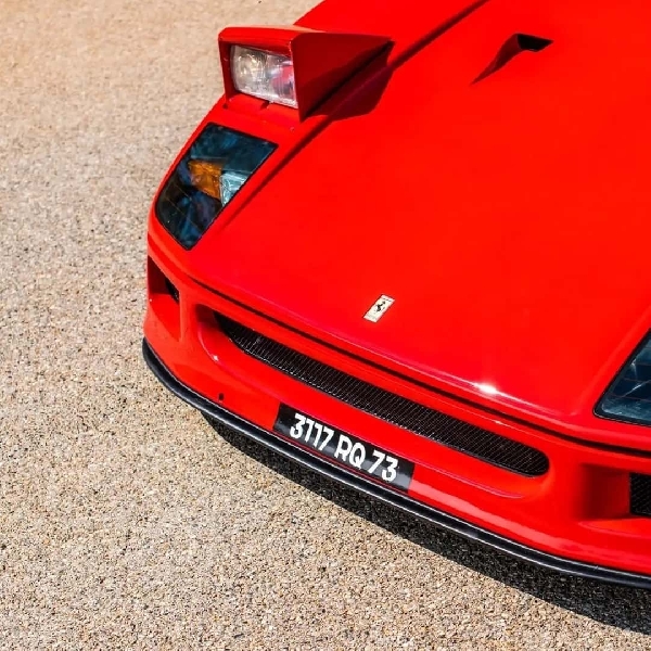 Ferrari F40 Milik Juara F1 Alain Prost Akan Dilelang