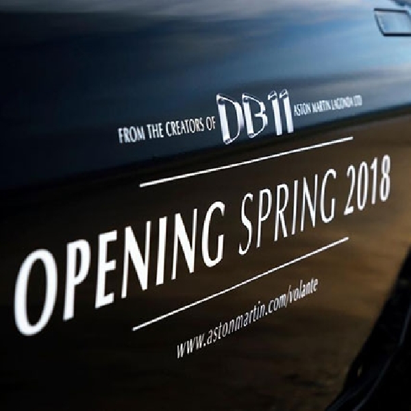 Aston Martin DB11 Volante Roadster Meluncur 2018 Mendatang