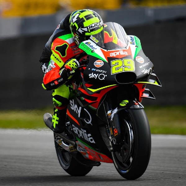 Andrea Iannone: Sachsenring akan Jadi Ujian Penting Bagi Aprilia