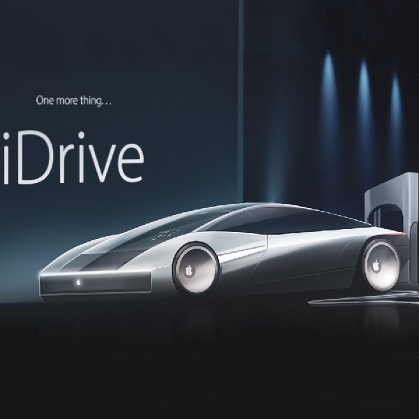 Rendering Apple iDrive Ini Bukan iCar Seperti Yang Dirumorkan