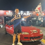Tim MRT Antarkan Arya BK Juara Umum Bracket di Black Drag Race 2026
