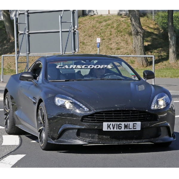 Aston Martin uji Vanquish S edisi terakhir