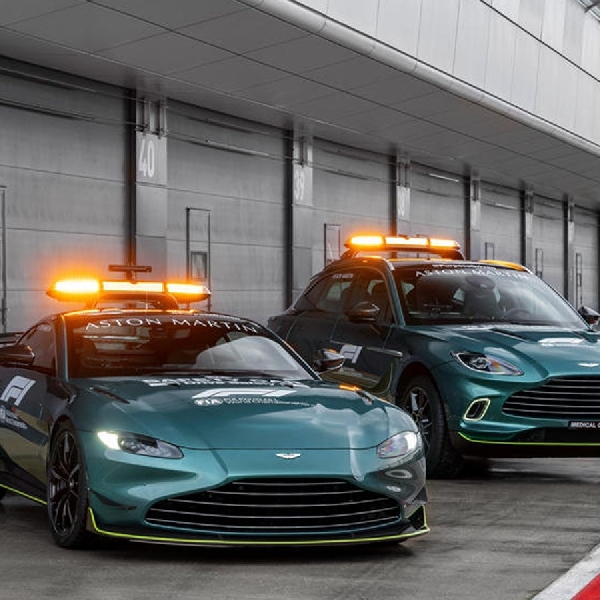 Aston Martin Vantage Dinobatkan sebagai Safety Car Formula One 2021