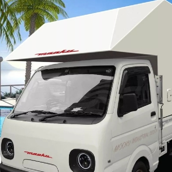 Beginilah Jadinya Bila Suzuki Carry Berwajah Mazda Retro