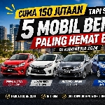 5 Mobil Paling Irit Bensin di Indonesia, Harga Seken Under Rp150 Jutaan!