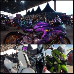 Modif  Motor Eye Catching di Black Motodify Meet Up dan Contest