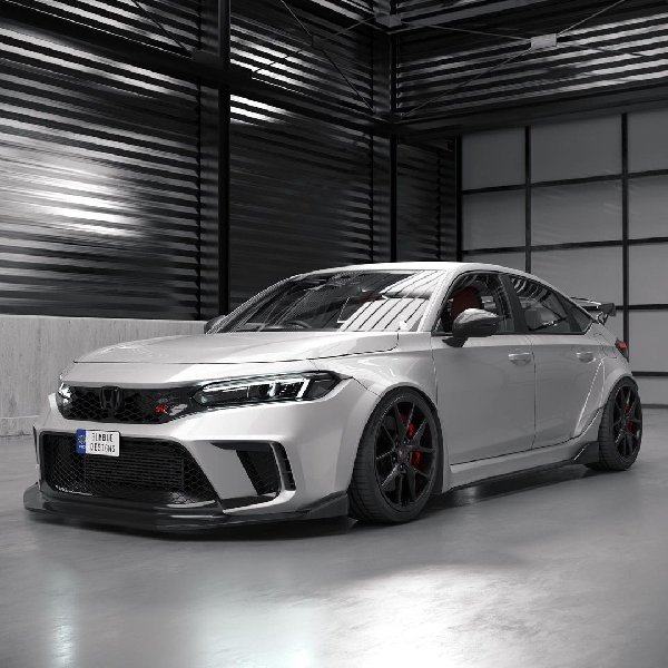 Honda Civic Type R Di Modif Dengan Model Wideboy, Makin Ganteng Lagi