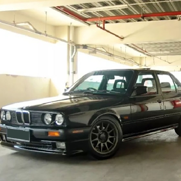 'Mas Boy Kebut' BMW 318i E30 Sleeper, Berbodi Kalem Mesin V8 4400CC Terbenam Dibalik Kap