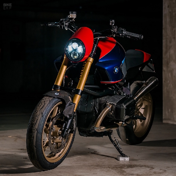 Modifikasi Unik BMW R1150R Dari North East Custom