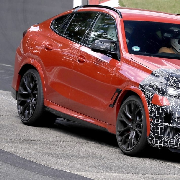 Spy Shot: BMW X6 M Terciduk, Gendong Mesin BMW M5 CS?