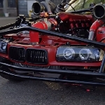 Gokil! BMW E36 Dipotong Jadi Gokart, Pakai Tubullar Bermesin Twin Turbo 1200HP