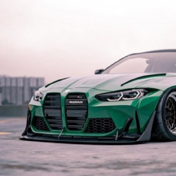 BMW M4 Maskulin Cangkok Widebody Custom, Hulk Asal Jerman!