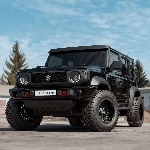 Modifikasi Jimny 5 Pintu Jadi Serba Hitam, Makin Gagah Dan Tangguh