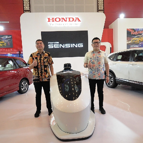 Simulator Honda Sensing Tampil Spesial di IIMS Surabaya 2019