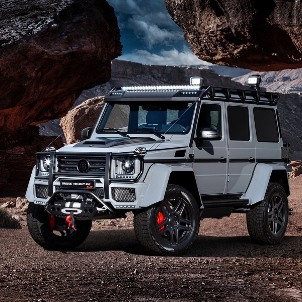 Brabus Racik Mercedes Benz G500 Lebih Hardcore