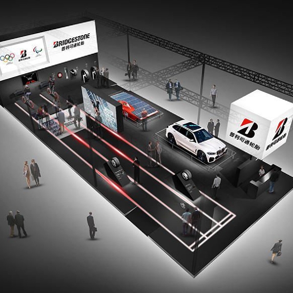 Booth Bridgestone Meramaikan Auto Shanghai 2019