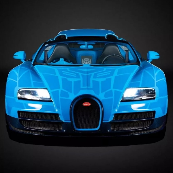 Bugatti Veyron GS Vitesse Bertema "Transformers" Siap Dilelang Bulan Depan