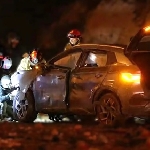 EV BYD Selamat dari Ledakan Roket, Baterai Aman dan Penumpang Selamat