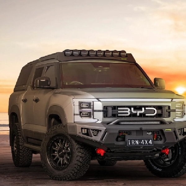 Paket Kit Ironman 4x4 Bikin BYD Shark 6 Lebih Gagah