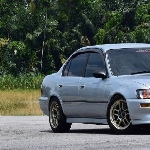 Modif Toyota Great Corolla, Tua Eksis Tampang Minimalis Bertenaga Bengis