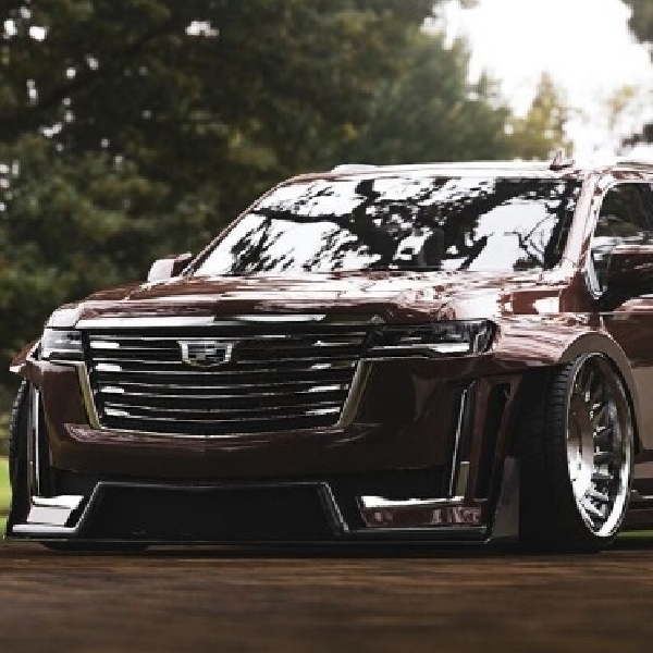 Cadillac Escalade Tampil Membius, Widebody Dan Kaki-kakinya Super Elegant