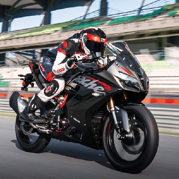 TVS Apache 310RR 2021 Fitur Elektroniknya Melimpah, Tenaganya Melempem