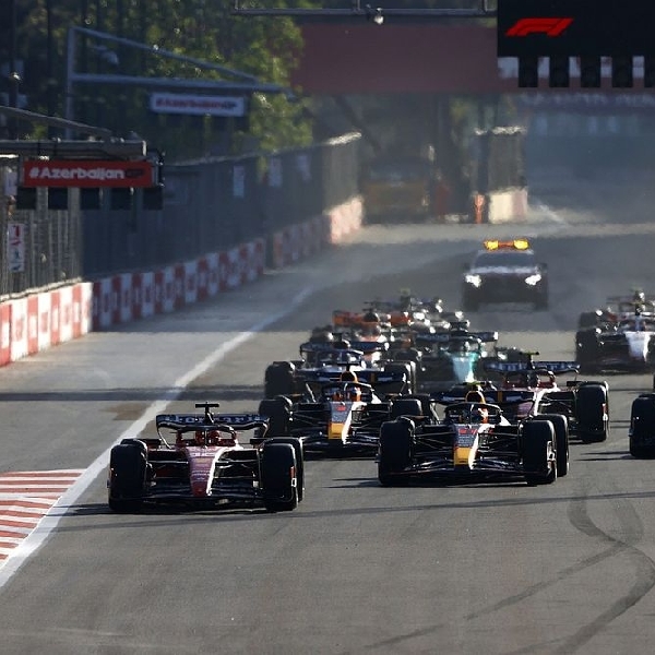 F1: Sprint Race GP Azerbaijan Berhasil Dimenangi Sergio Perez