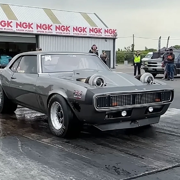 Chevrolet Camaro Menjelma Menjadi Monster Drag Dengan Twin Turbo