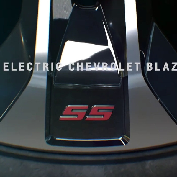 Chevy Perlihatkan Teaser Kendaraan Listrik Pertamanya, Blazer EV SS 2024