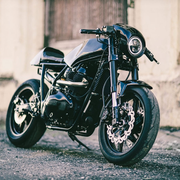 Gaya Gahar Royal Enfield Continental GT 650 Setelah  Dimodifikasi