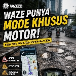 Waze Punya Mode Khusus Motor, Kasih Tau Jalan Jelek Sampai Polisi Tidur. Cocok Buat Pengendara di Jakarta?