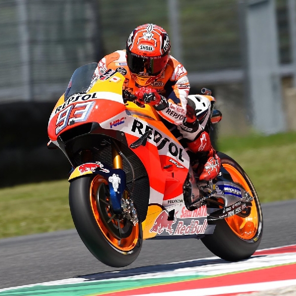 Marquez Alami Crash di MotoGP Valencia 2018