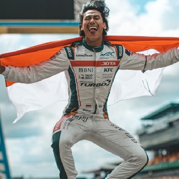 Sean Gelael Kibarkan Merah Putih di di Le Mans World Endurance Camphionship bersama tim Jota