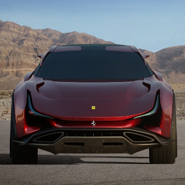 Desain Ferrari Simoom Akan Menjadi Rival Berat Aston Martin DBX