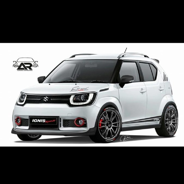 Upgrade Visual Nan Cantik - Rendering Suzuki Ignis