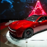 Dodge Charger Daytona SRT Concept Serba Merah dan Tenaga Lebih Besar