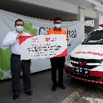 Wuling Donasikan Masker Non-Medis dan Sembako ke 52 Titik Desa Berdaya