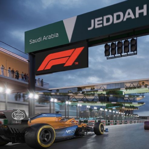 F1: Dua Minggu Jelang Balapan, Lintasan di Sirkuit Arab Saudi Belum Selesai?