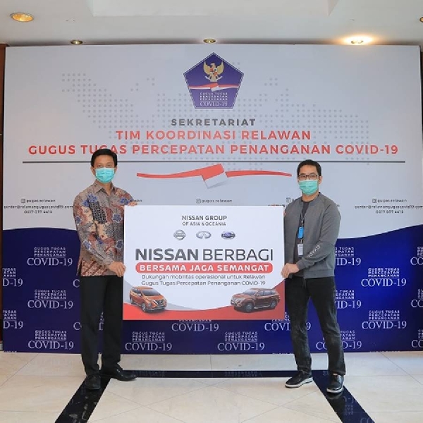 Nissan Indonesia Dukung Relawan Gugus Tugas Percepatan Penanganan COVID-19