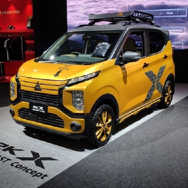 7 Unit Mobil Mitsubishi, Salah Satunya eK Cross Tampil Modif di Tokyo Auto Salon 2020