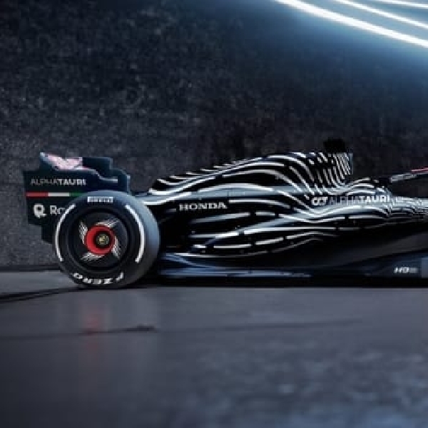 F1: Livery Spesial Tim Alpha Tauri Di Balapan GP Las Vegas, Jadi Serba Hitam