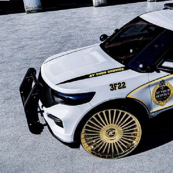 Mobil Polisi Gaul, Ford SUV Ini Bersolek DUB Style Siap Basmi Kejahatan Kota