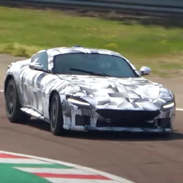 Ferrari Terciduk Sedang Menguji Mobil Sport Terbaru, Penerus 812 Superfast?