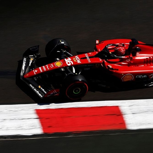 F1: Charles Leclerc Rebut Pole Position GP Mexico City, Ferrari Start 1-2