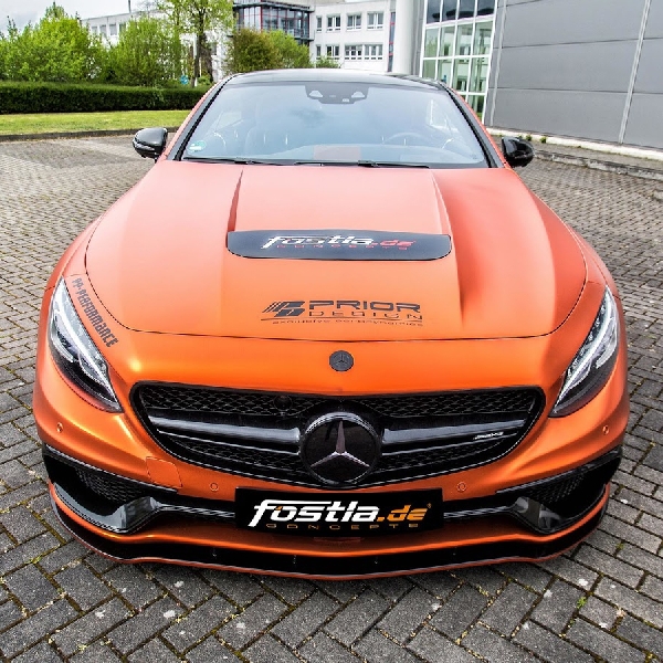 Modifikasi Mercedes-AMG S63 oleh Fostla
