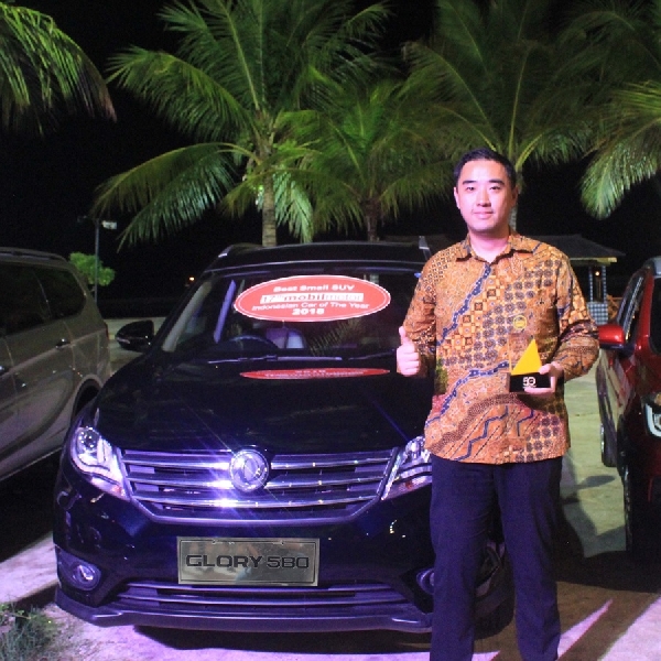 DFSK Glory 580 Raih Penghargaan Best Small SUV Versi ICOTY 2018