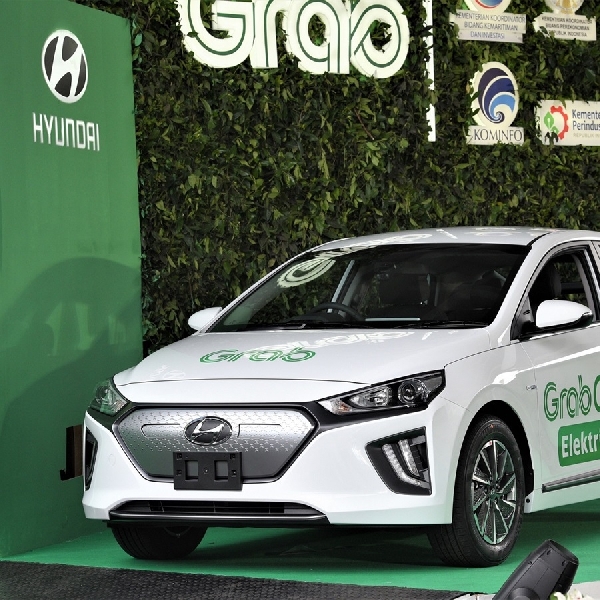 Resmi, Grab Gunakan Hyundai Ioniq di Indonesia