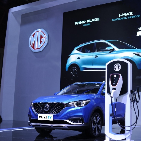 MG Perkenalkan Varian ZS EV Berteknologi I-Smart di IIMS Hybrid 2021