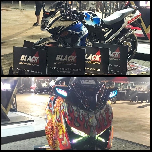 Black Motodify 2025 Malang,  Serpico Vandjie dan Xmax Nakano Juara Tertinggi, Simak Podiumnya Pals  